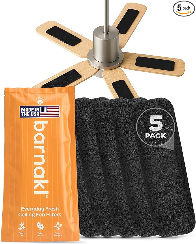 Ceiling Fan Air Filter Pads Trap Dust & Bad Smells